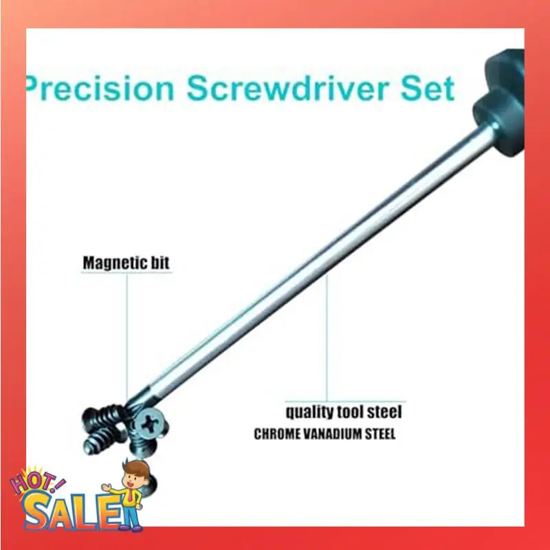 

ABCL 6 Piece Screwdriver Set Magnetic Screwdriver Set As Shown Anti-Slip Pad Grip Nut Screwdriver Repair Tool Set. Gift