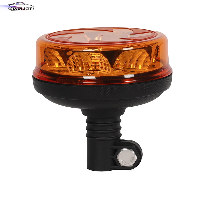 Yuanjoy 12v-24v Warning Beacon Rotating Light Led Emergency Strobe Light For Truck Tractors Snow Plow Tractor Accessories