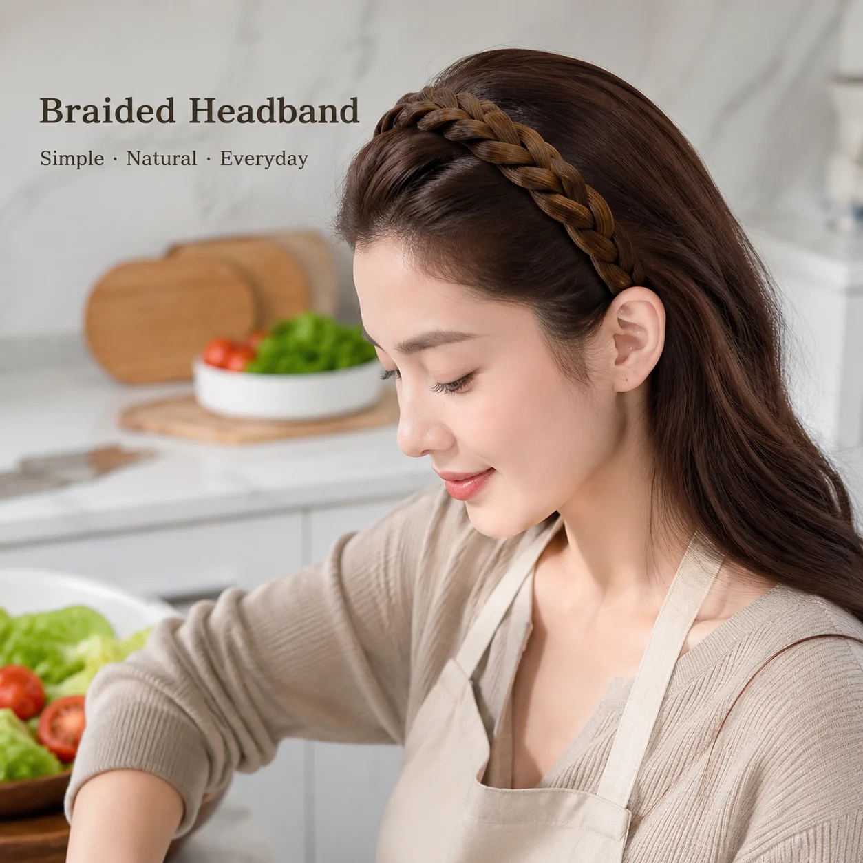 

Minimalist Headbands For Women Braids Hairbands Trendy Fashion Hair Hoop Lady Daily Headwear Hair