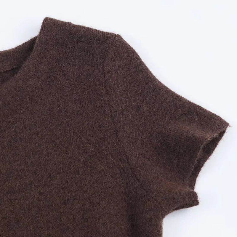 Outono o pescoço manga curta pele artificial retalhos de malha mini vestidos femininos magro festa vestido de noite feminino sexy wear 2025