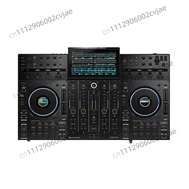 Denon Prime4 + P4 all-in-one machine 4-way U disk digital DJ player controller serato software