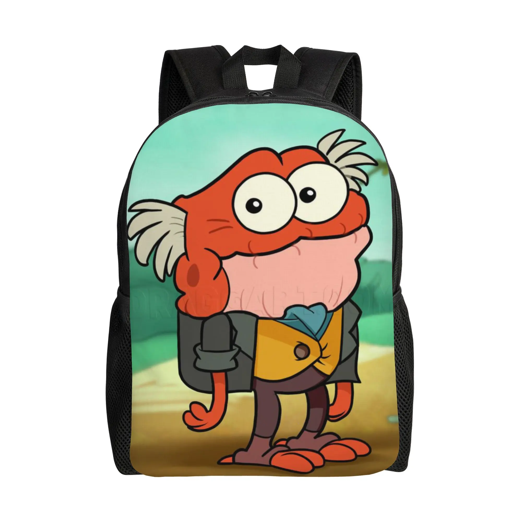 

Back to school season Harajuku Design Hop Pop Knapsack Amphibia Female Backpack