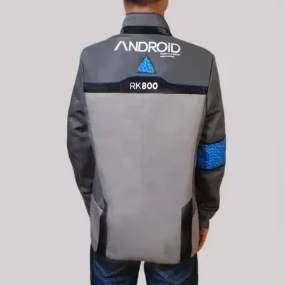 Gioco Detroit Become Human Costume Cosplay Connor Cosplay Uniforme Giacca da uomo RK800 Cappotto Costume Set completo