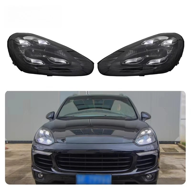 

Suitable for[1979ll] Car Lamp 2015 2016 2017 92A Lights Upgrade to 2023 Pdls Style Led Headlights for Porsche Cayenne 958 958.2