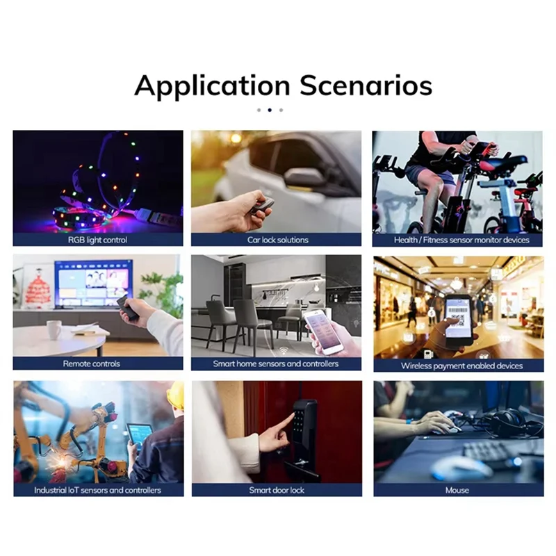 NRF7002 Dual Band 2.4G + 5G Wifi 6 Module Wireless 1T1R Transceiver LNA MS14SF1 TWT Remote Control Smart Wifi Module