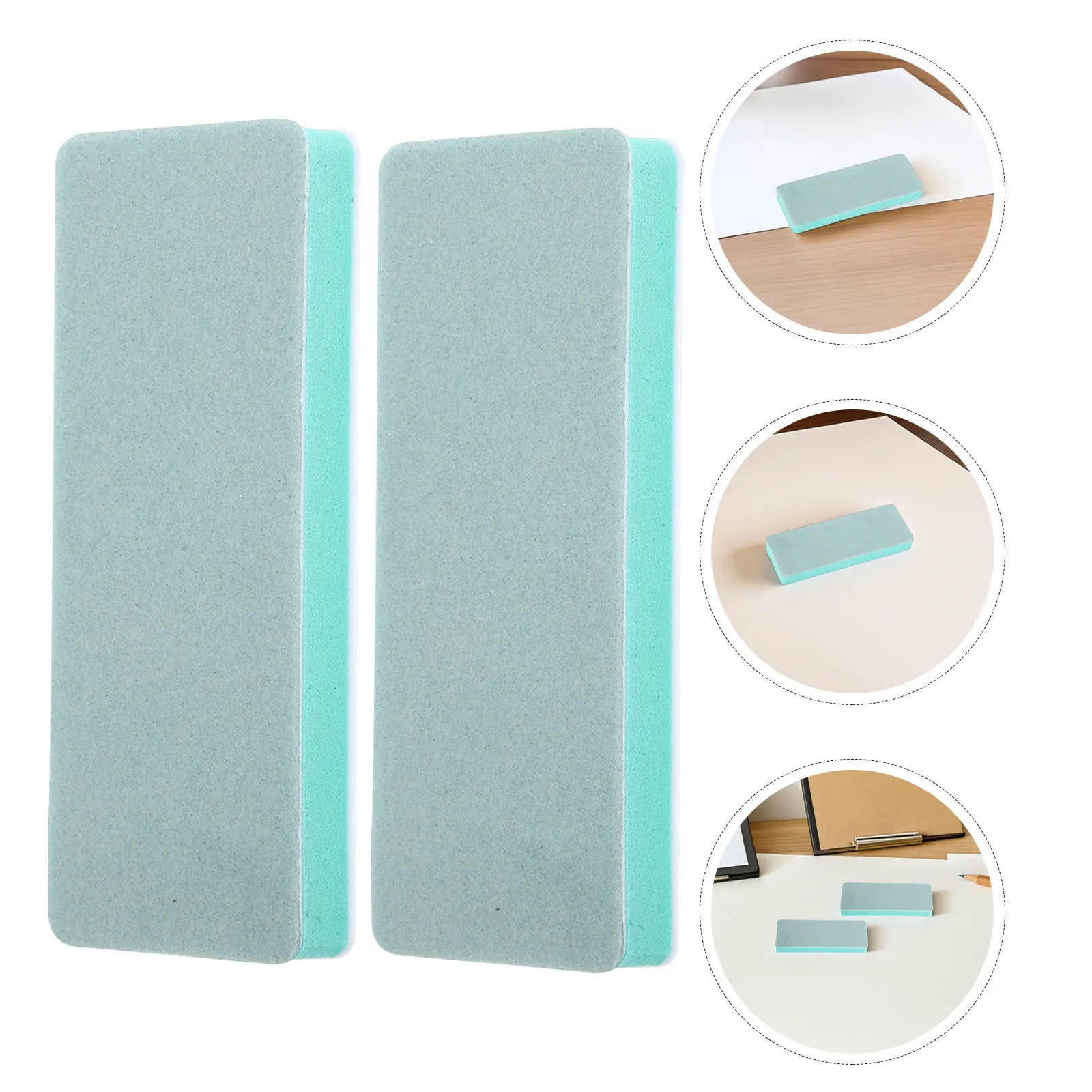 25Pcs Double Sided Nail Buffer Block Gentle Sponge Manicure Tools Fine Abrasive Polishing Block for Antiques Modeling Sanding