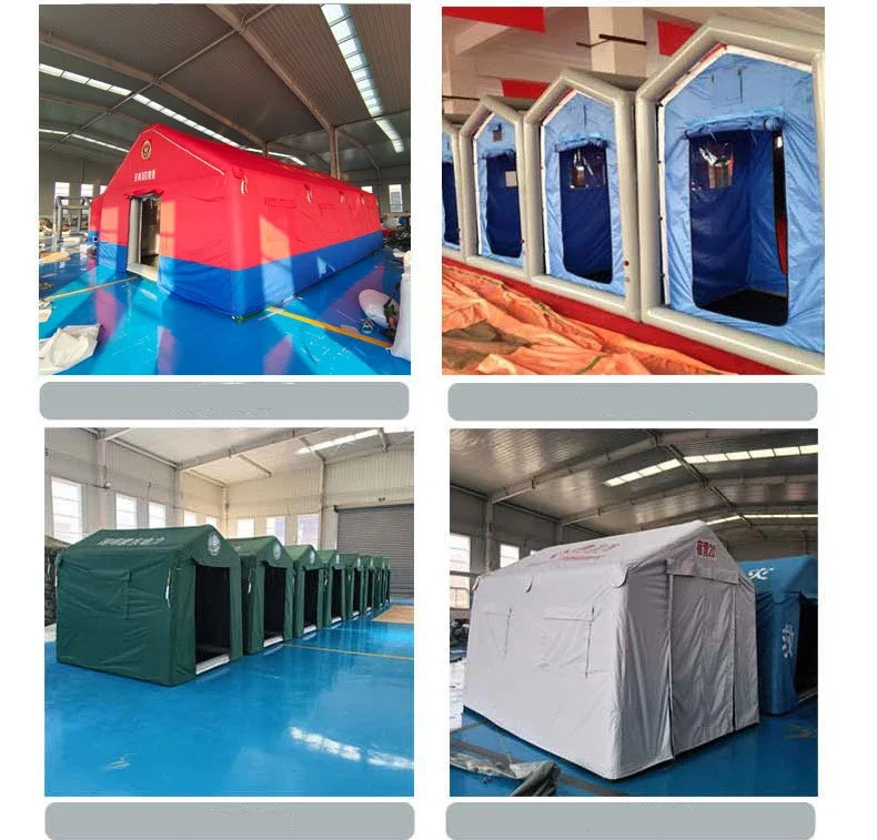 Inflatable Rescue Shelters Tent Hard Climatic Condition Temporary Emergency Air Shelter