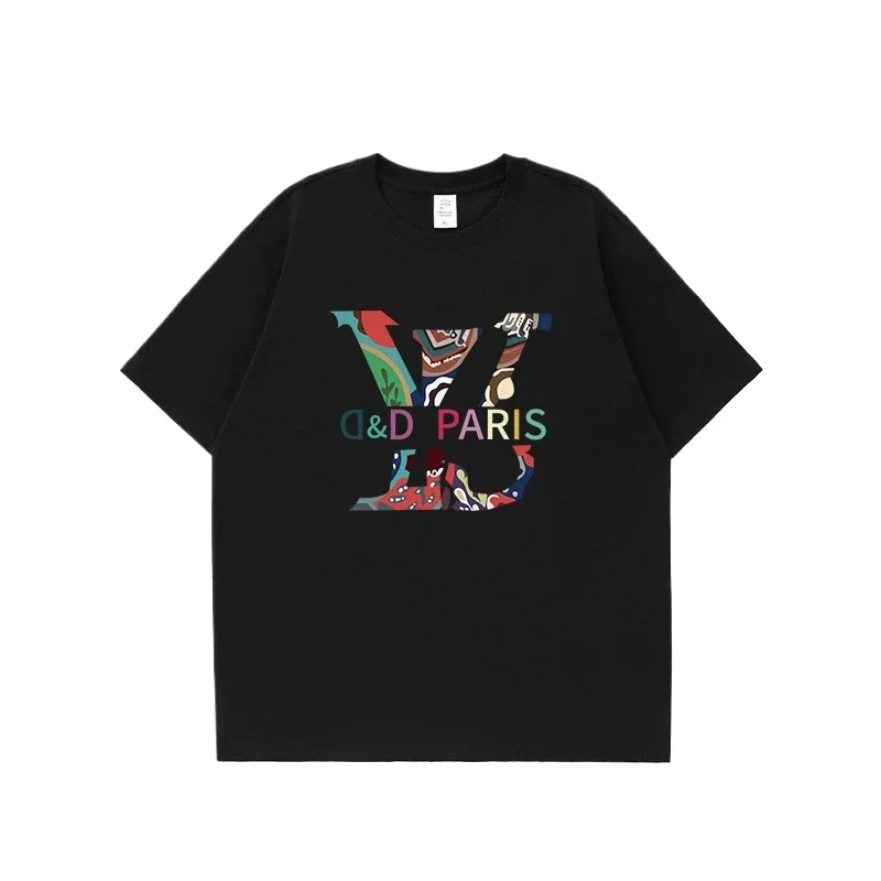 الرجال الموضة عادية تي شيرت و مجموعة تي شيرتات قصيرة للأطفال طباعة س الرقبة المحملة الرباط الرياضة السراويل الصيف العصرية رياضية الزي للرجال