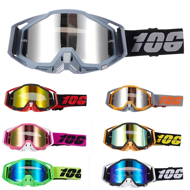 

Motorcycle Glasses Goggles Motocross Goggles Helmet MX Moto Dirt Bike ATV Ski Outdoor Sports Glass Scooter Googles Mask Cycling