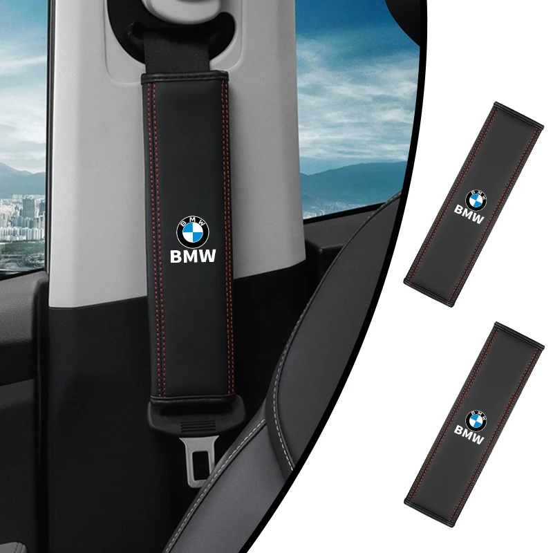 Car Accessories Seat Belt Cover Shoulder Protective Pad For BMW X1 X3 X4 X5 X6 X7 G20 G30 6GT F10 F30
