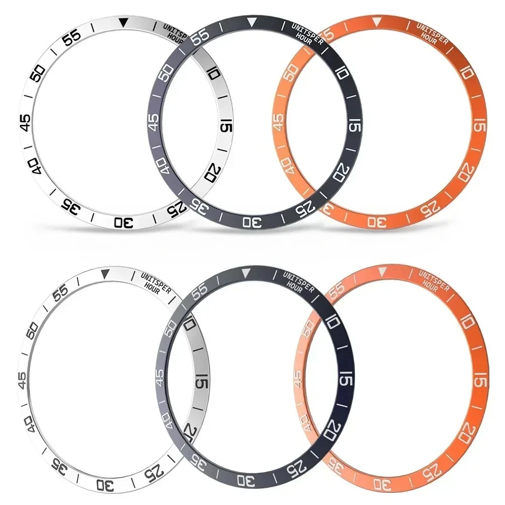 Time Scale Guard Ring for Samsung Watch Metal Bezel Replacement Protector Ring for SAMSUNG GALAXY WACTH 7 ULTRA 47mm Accessoris