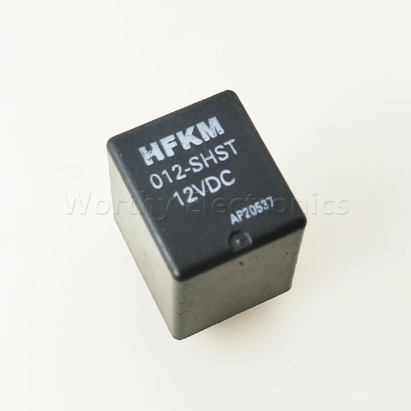 

Free shipping 10pcs/lot HFKM 012-SHST 12VDC 5 pin relay DIP5