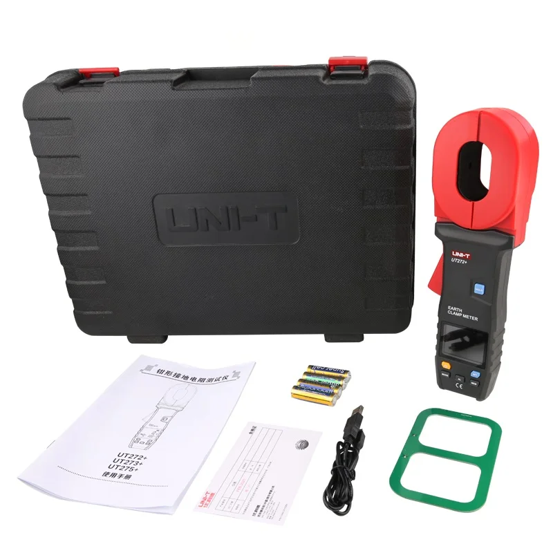 UNI-T UT275 Digital Clamp Earth Ground Tester Resistance Meter 0-1000 Ohm Leakage Current Test Meter