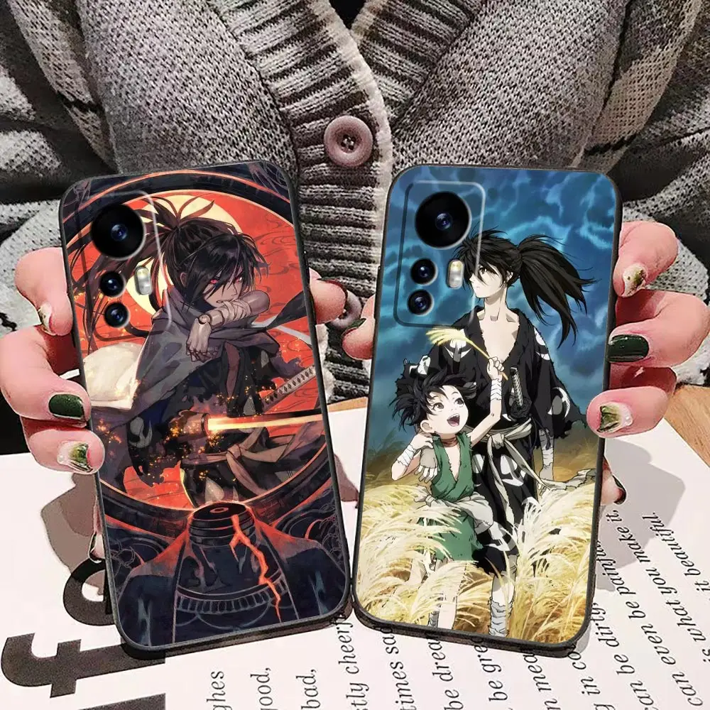 Japanese Anime Dororo Phone Case For Xiaomi Mi 13 12 12X 12T 11 11T 10 9 8 Pro Lite Plus TPU Case Funda Coque Shell Capa Cover