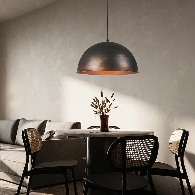 

Американская винтажная люстра для ресторана, скандинавская новая дизайнерская лампа, кофейня, креативный оригинальный бар, железное освещение в индустриальном стиле