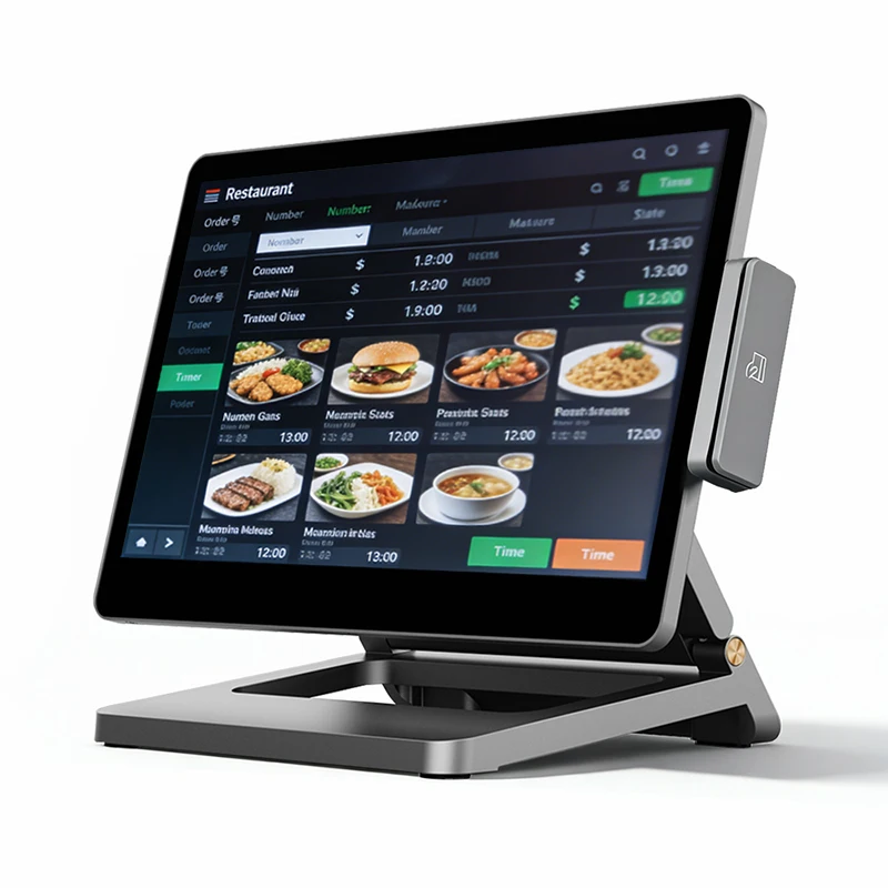 Aluminum Alloy All-in-One POS Machine with Windows System for Offline Restaurant and Store Cash Register with