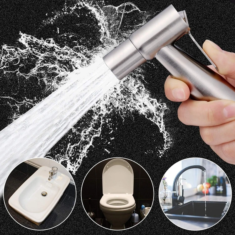 

Toilet Bidet Sprayer Handheld Shower Head Water Pressure Control Bidet Faucet for Cleaning Sink,Bathroom Corner,Personal Hygiene