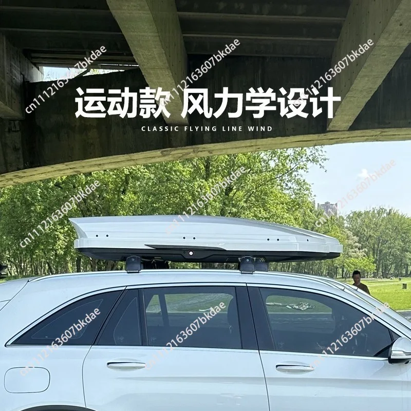 Roof Luggage Suv Universal Large Capacity Flat Car Roof Luggage Rack Suitcase Sunken