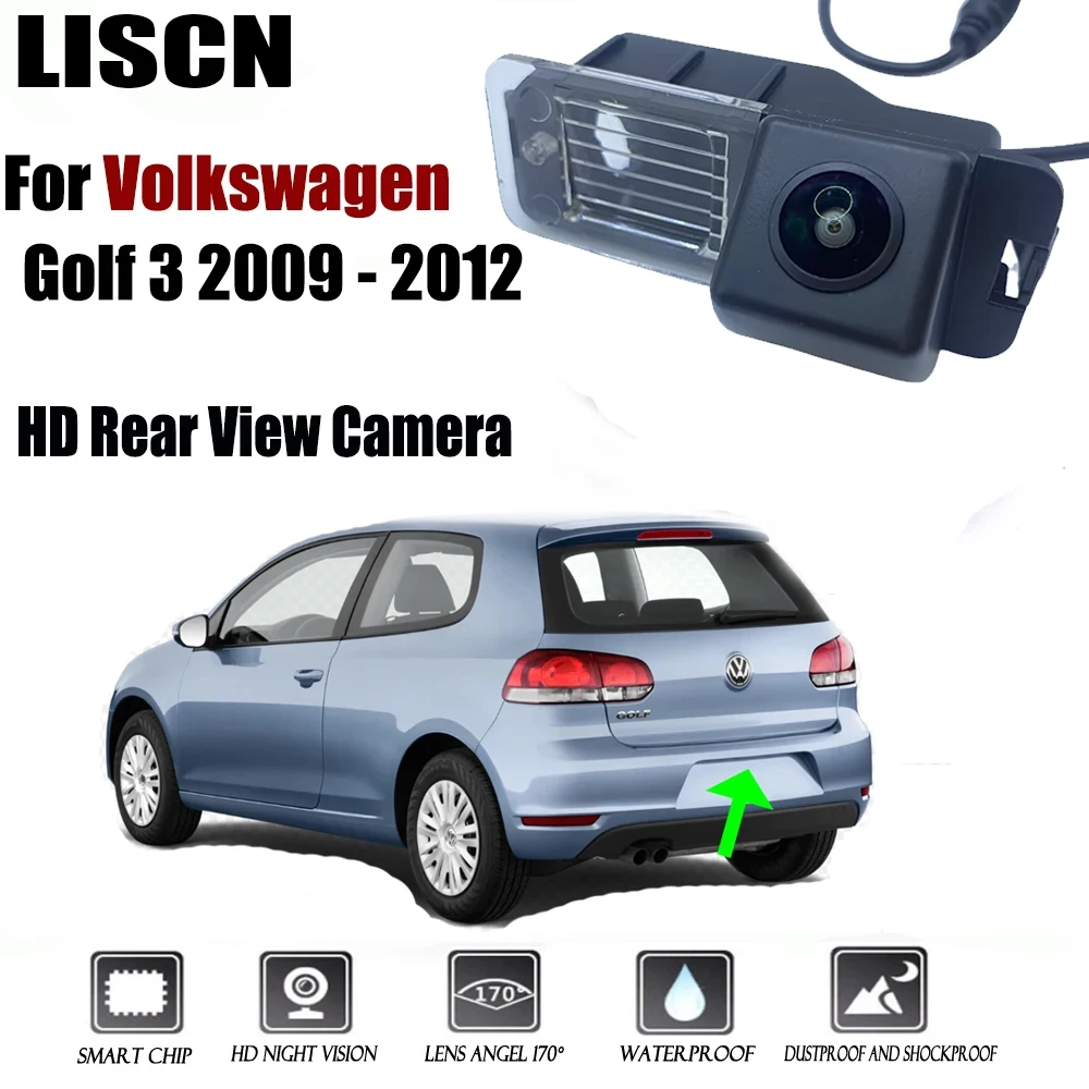 

Rear view Camera For Volkswagen Golf 3 2009 - 2012 CCD Night Vision / Reverse Backup Camera / license plat Camera