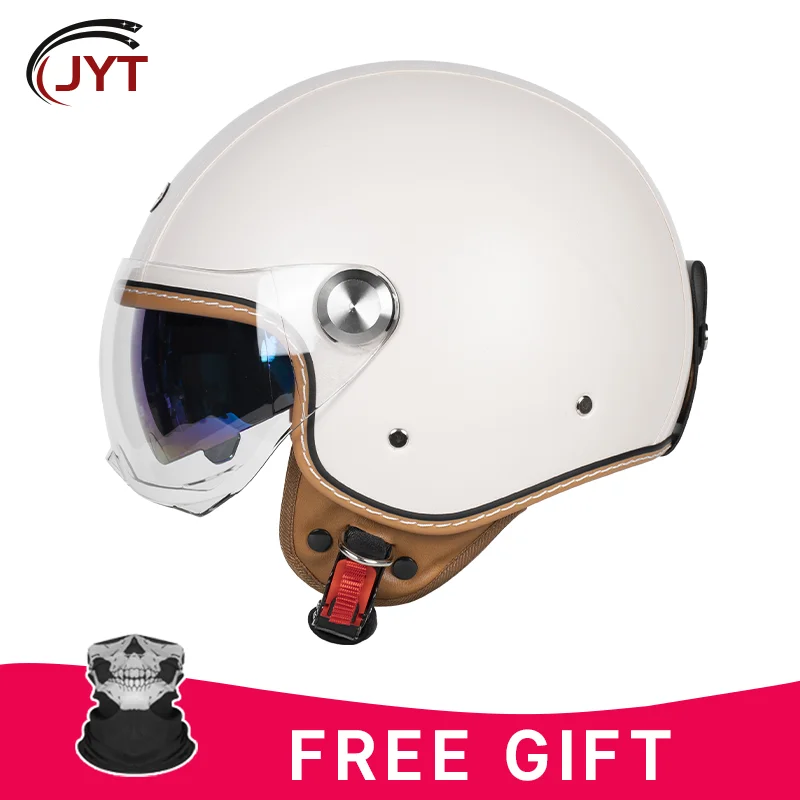 

Economical and Reliable 3/4 Open Face Motorcycle Helmet with Double Lens and Soft Lining for Consistent Quality and Comfort