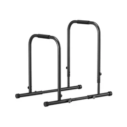 Gym Exercise Gymnastics Adjustable  Dip Bar Station Push Up Stand Parallel Dip Bars Pull Up