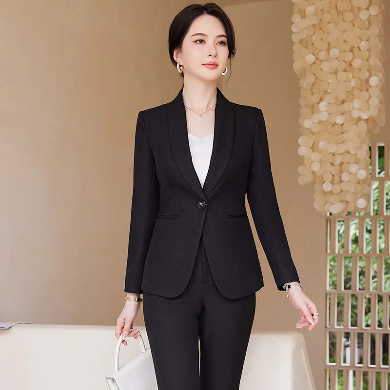 Small Man Fashion Goddess Suit 2023 Early Autumn New Women's Clothing Professional Younger Senior Sense Suit Pants