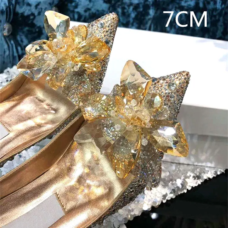 Gold -7CM Heel