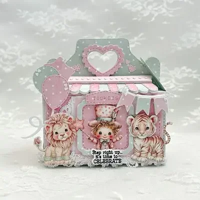 Scallop Topper Ticket Booth Metal Cutting Dies Clear Stamps for DIY For DIY Greeting Card Scrapbook Template April 2026 New view 2