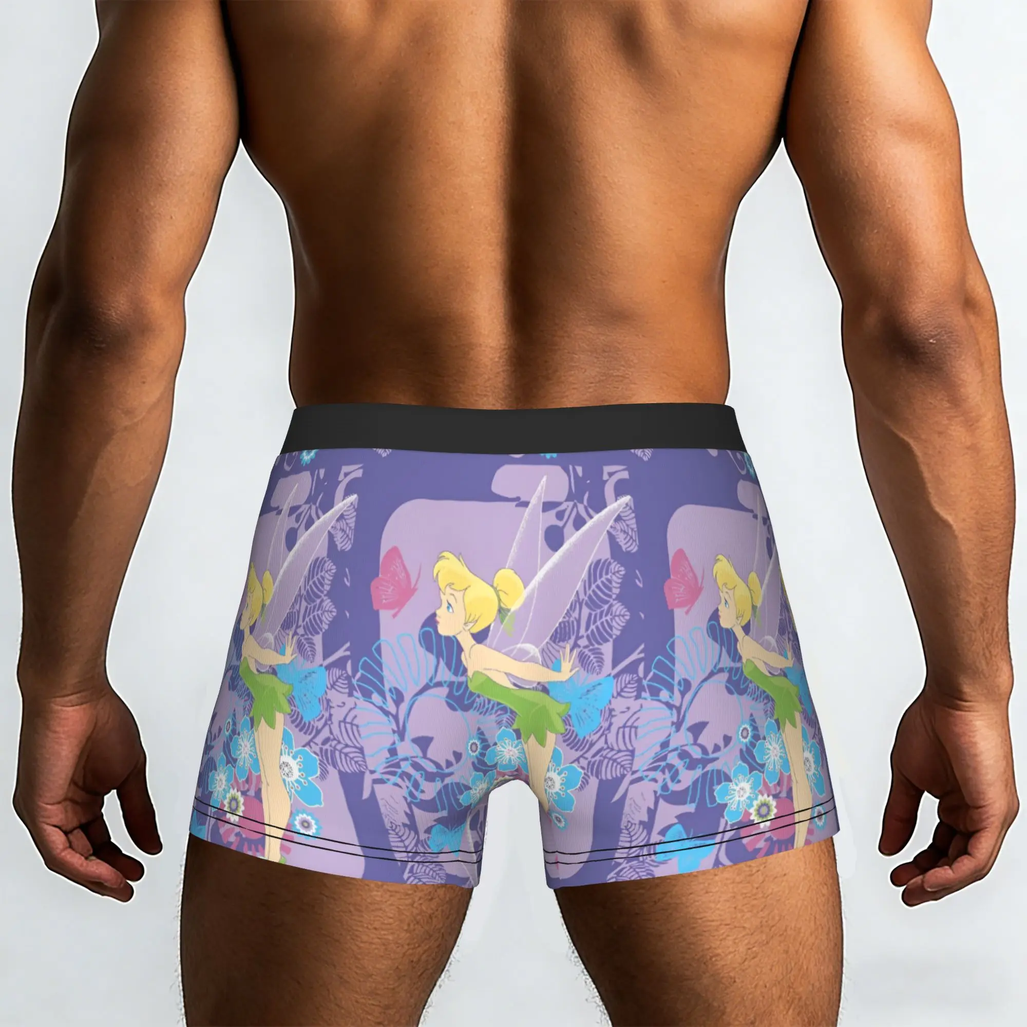 Custom T-Tinker Anime Bell Cute Cartoon Boxer Shorts For Men 3D Print  Underwear Panties Briefs Soft Underpants