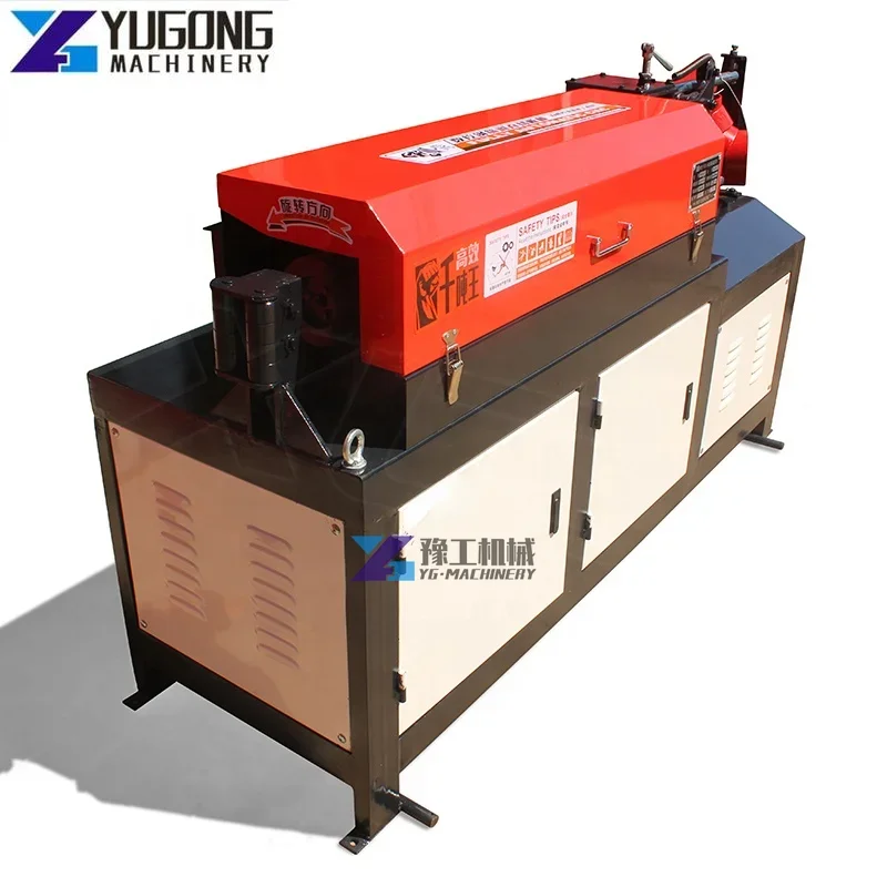 Hydraulic Wire Rod Straightening and Cutting Machine Automatic Steel Wire Straightening Cutting Machine