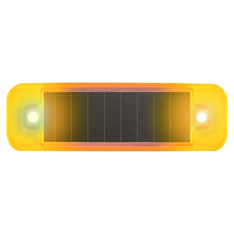 Energy Efficient Solar Warning Light Auto Charging None Wiring Needed Night Security LED Flashlight Enduring