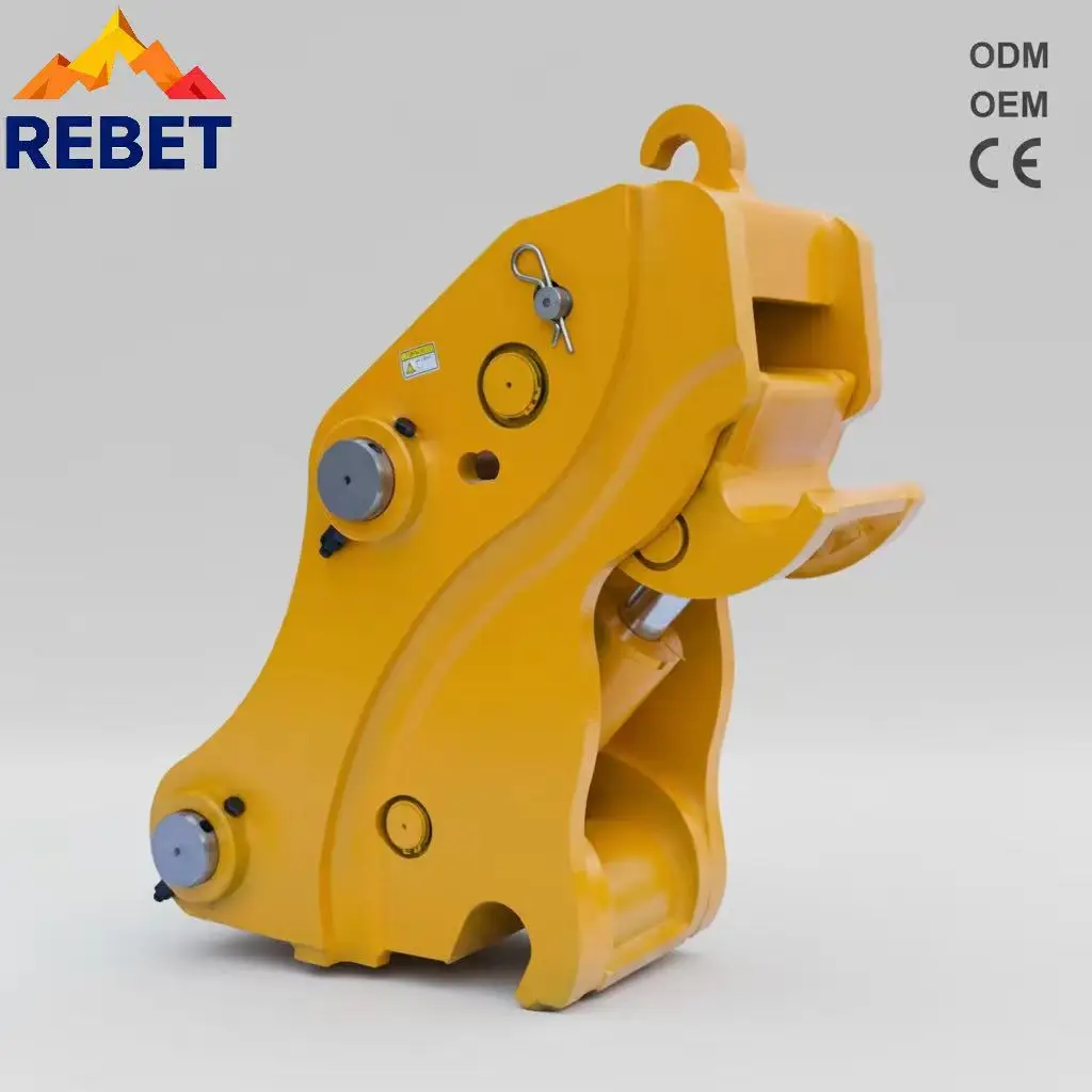 Excavator Spare Parts Hydraulic Quick Hitch Double Safety Lock Fast Connect Quick Coupler
