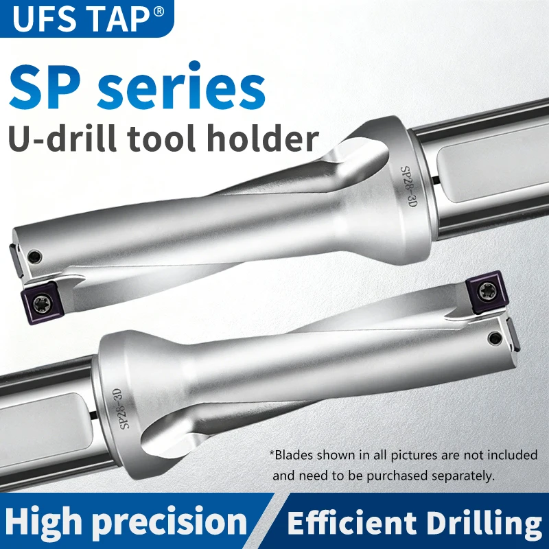 

UFS TAP SP Series Drill Bites Insert Drill Metal Drill Bits 13mm-50mm Depth 2D 3D 4D 5D Indexable U Drill Machinery Lathes CNC