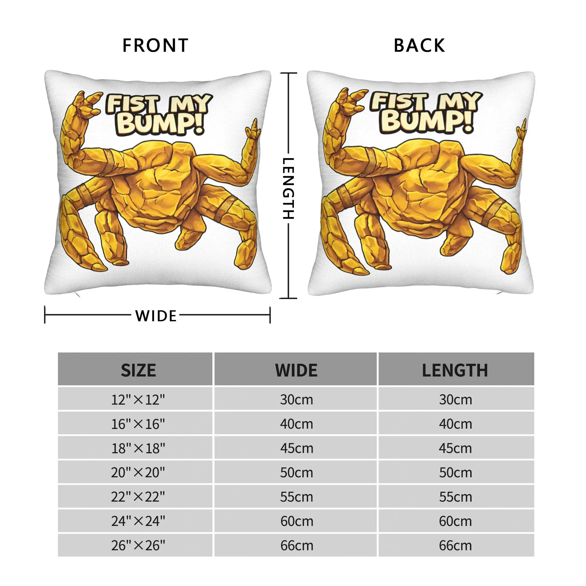 Pillow Cover Funny Project Hail Mary Rocky Fist My Bump  Vintage Pillow Case For Office Car Home Decor Pillowcases