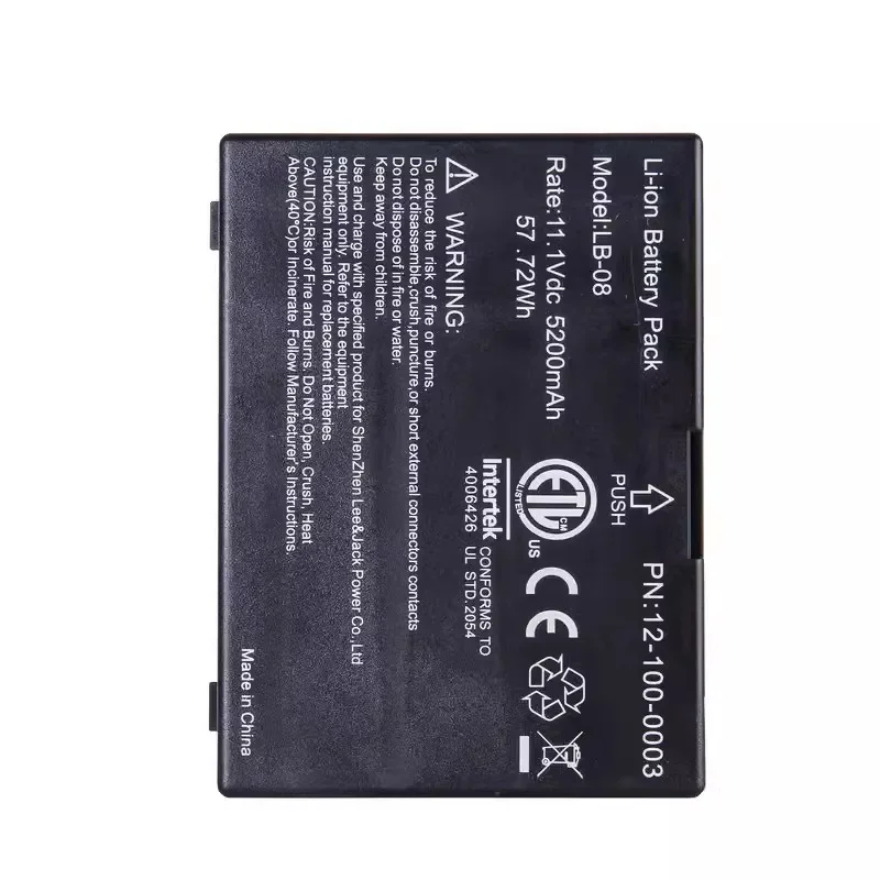 LB-08 2-100-0003 11.1V 5200MAH Rechargeable Battery Pack