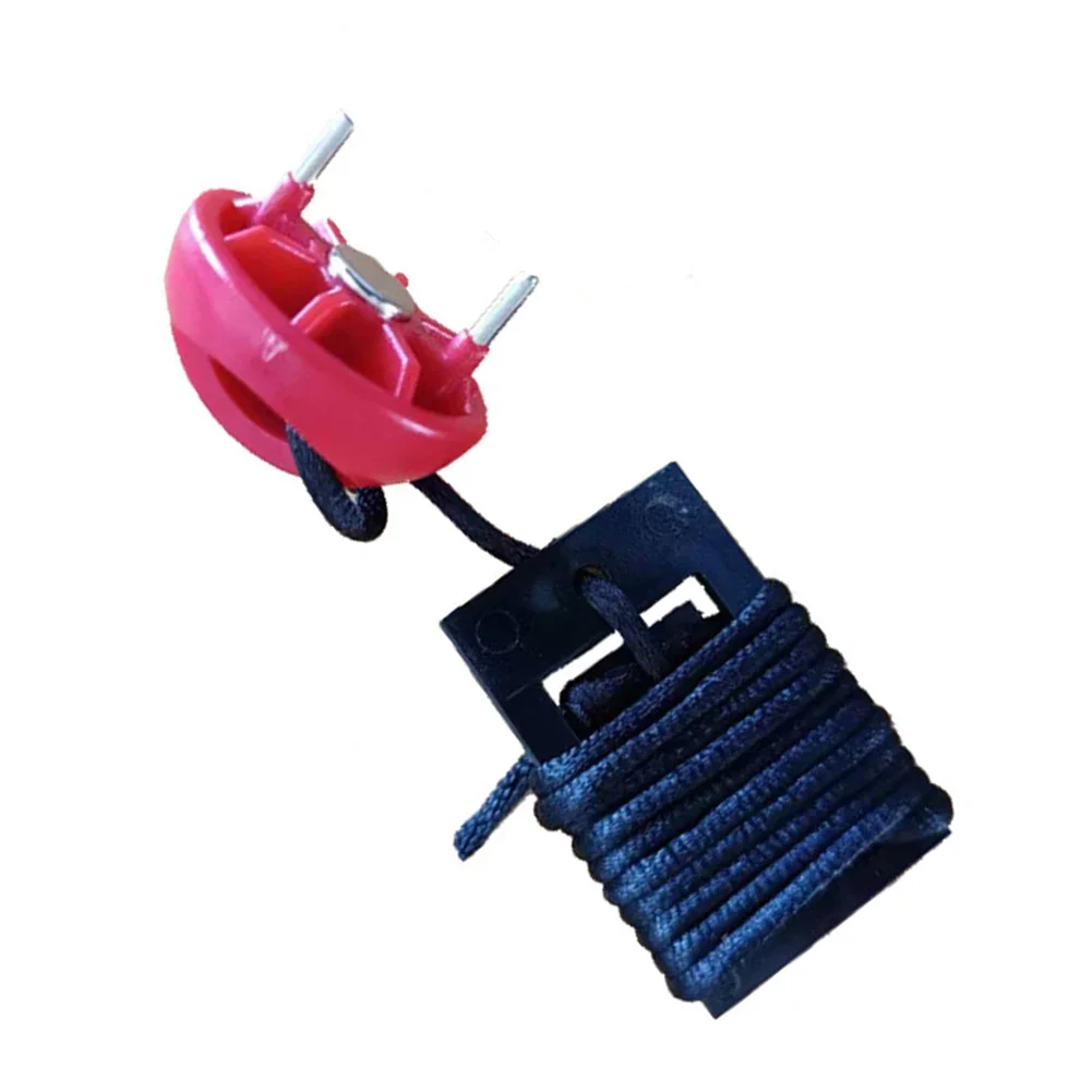 Running Safety Equipment Key Treadmill Plastic Key Red Treadmill Safety Key Clipped Design 1 Meter Rope Length