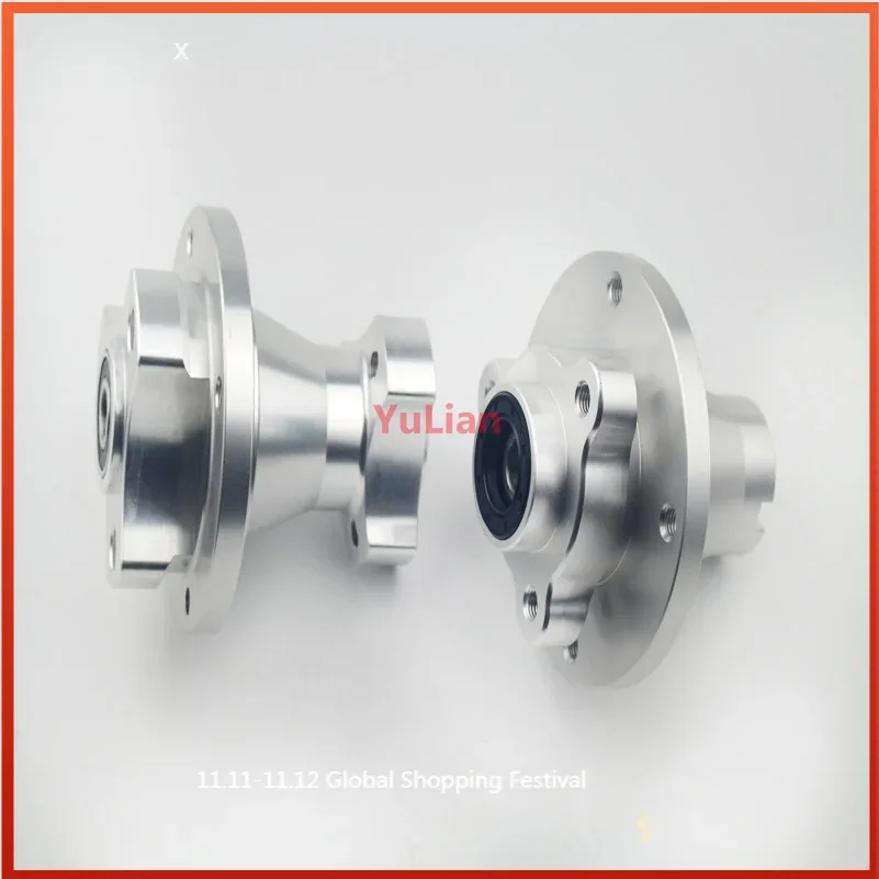 Cubo de aro da roda dianteiro e traseiro cnc alumínio 12mm halo alex para freio a disco para moto z50 z50j dirt bike