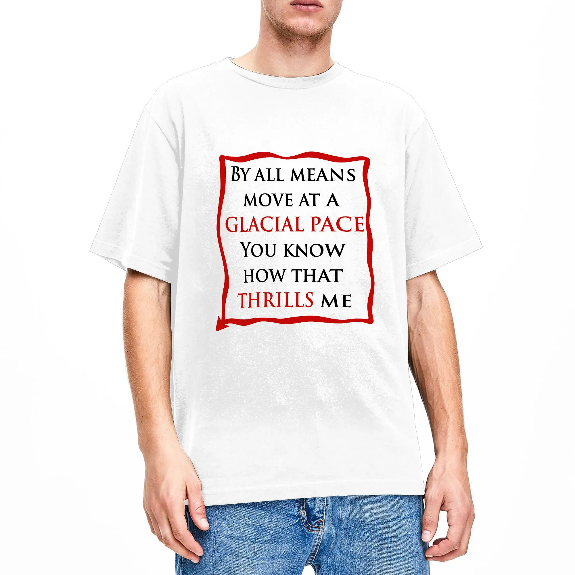 The Devil Wears Pradad T-Shirt Summer By All Means Move At A Glacial Pace You Know How That Thrills Me Fashion T-Shirts