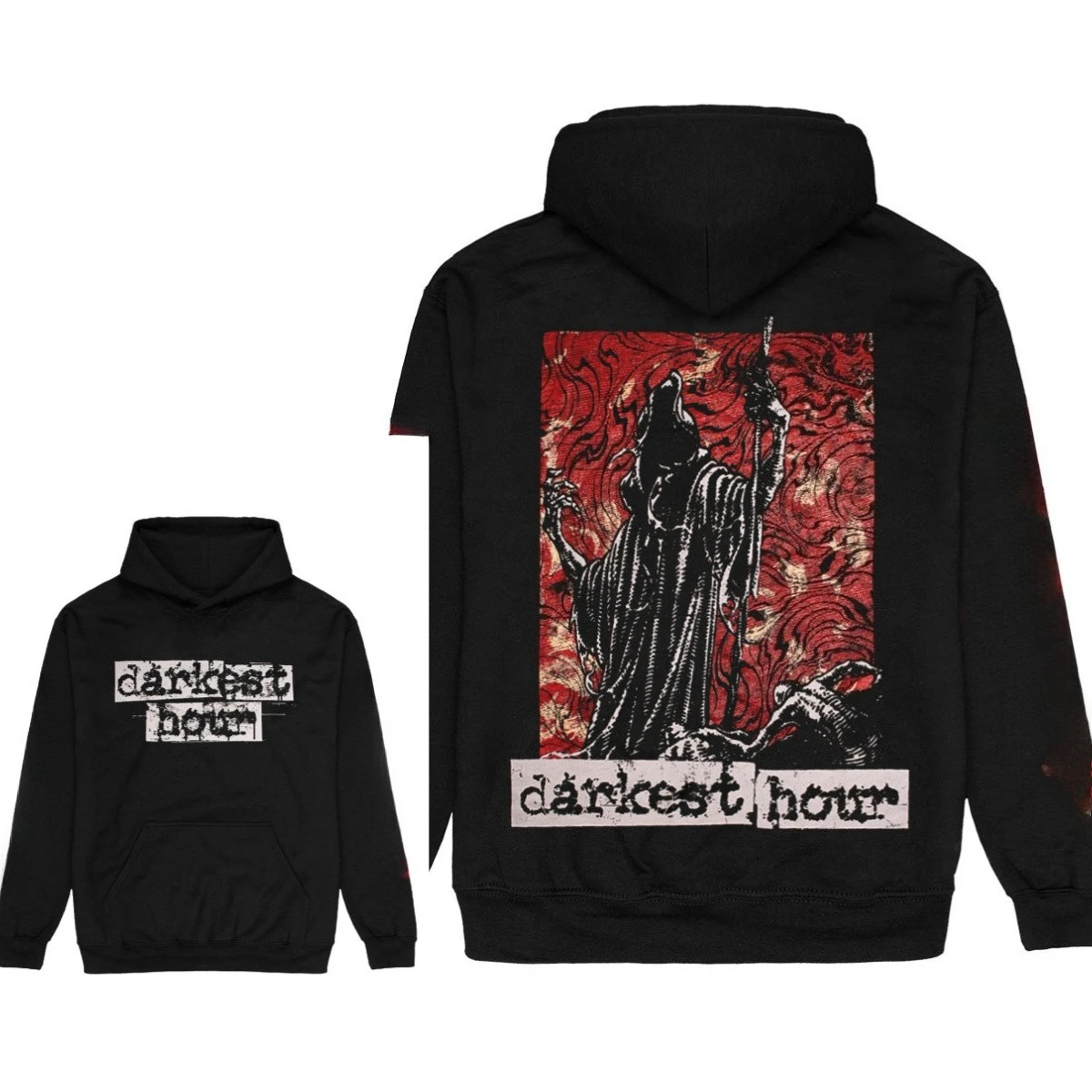 

Толстовка с принтом группы Darkest Hour в ретро-стиле, толстовка в ретро-стиле, которую могут носить мужчины и женщины, осенняя и зимняя толстовка