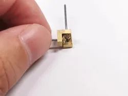 Mini 0.3M 10 tanden 90 graden micro kegeltandwiel kegeltandwiel as voor DIY R/C model auto