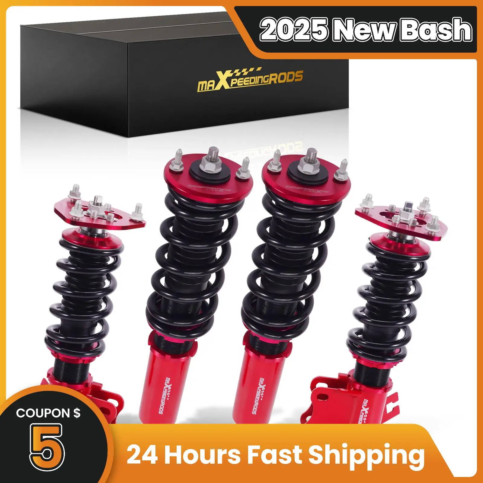 

Maxpeedingrods Lowering Coilovers Shocks For Nissan S13 Silvia 240SX 200SX 180SX