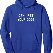 Polarshe Kan Ik Je Hond Aaien? -Populair Grappig Citaat Unisex Sweatshirt Met Capuchon