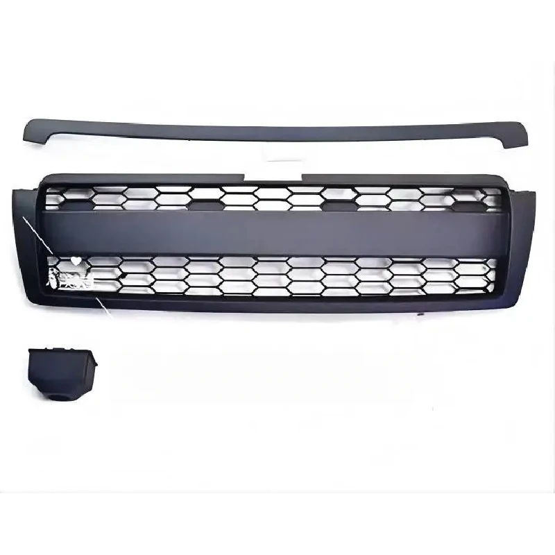 Factory Direct Glossy Black Front Bumper Hood Grille Grill with  Letter for  PRADO LC150 2014-2017