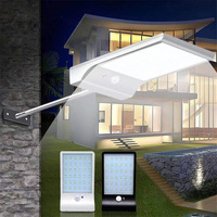 36/48 LED Solar Power Light PIR Motion Sensor IP65 Waterproof Outdoor Street Light Lamp Garden Yard Wall