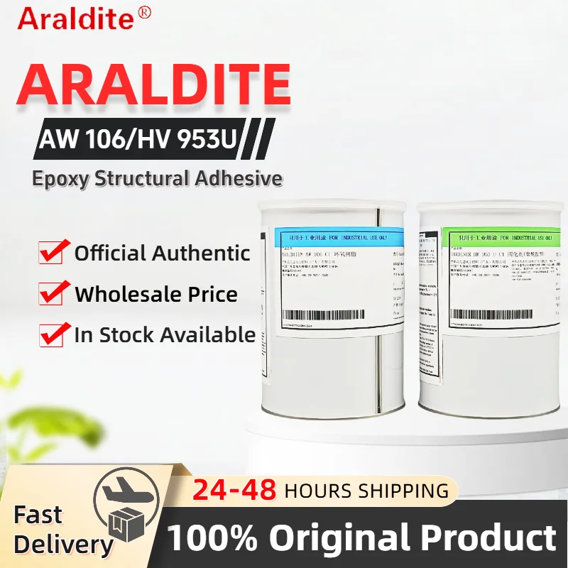 

Original Huntsman Araldite AW106 Epoxy Resin HV953U Hardener Epoxy Adhesive Multi-Purpose Epoxy Glue 1.8Kg/Set