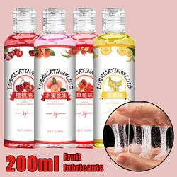 200ml Water Base Lubricant of Sex Anal Oil Vagina Gel Intimate Body SPA Massage Oil AV Lube Cream for Adults Masturbation