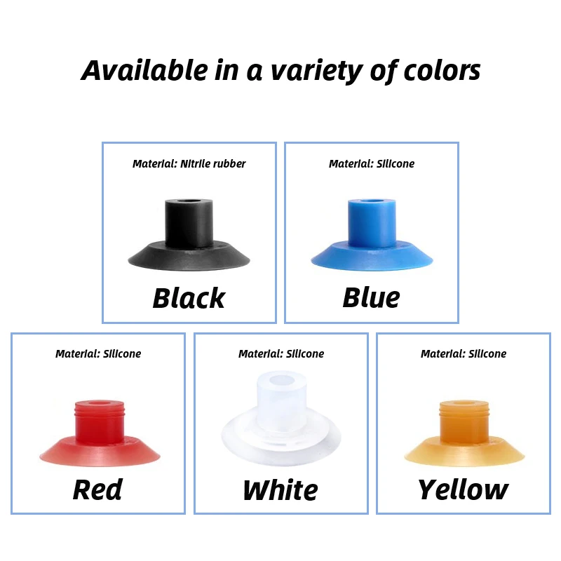 Vacuum Suction Cups Film Accessories Injection Molding Manipulator SGP-15 SGP-20 SGP-24 SGP-30 SGP-40 Pneumatic Bag Open