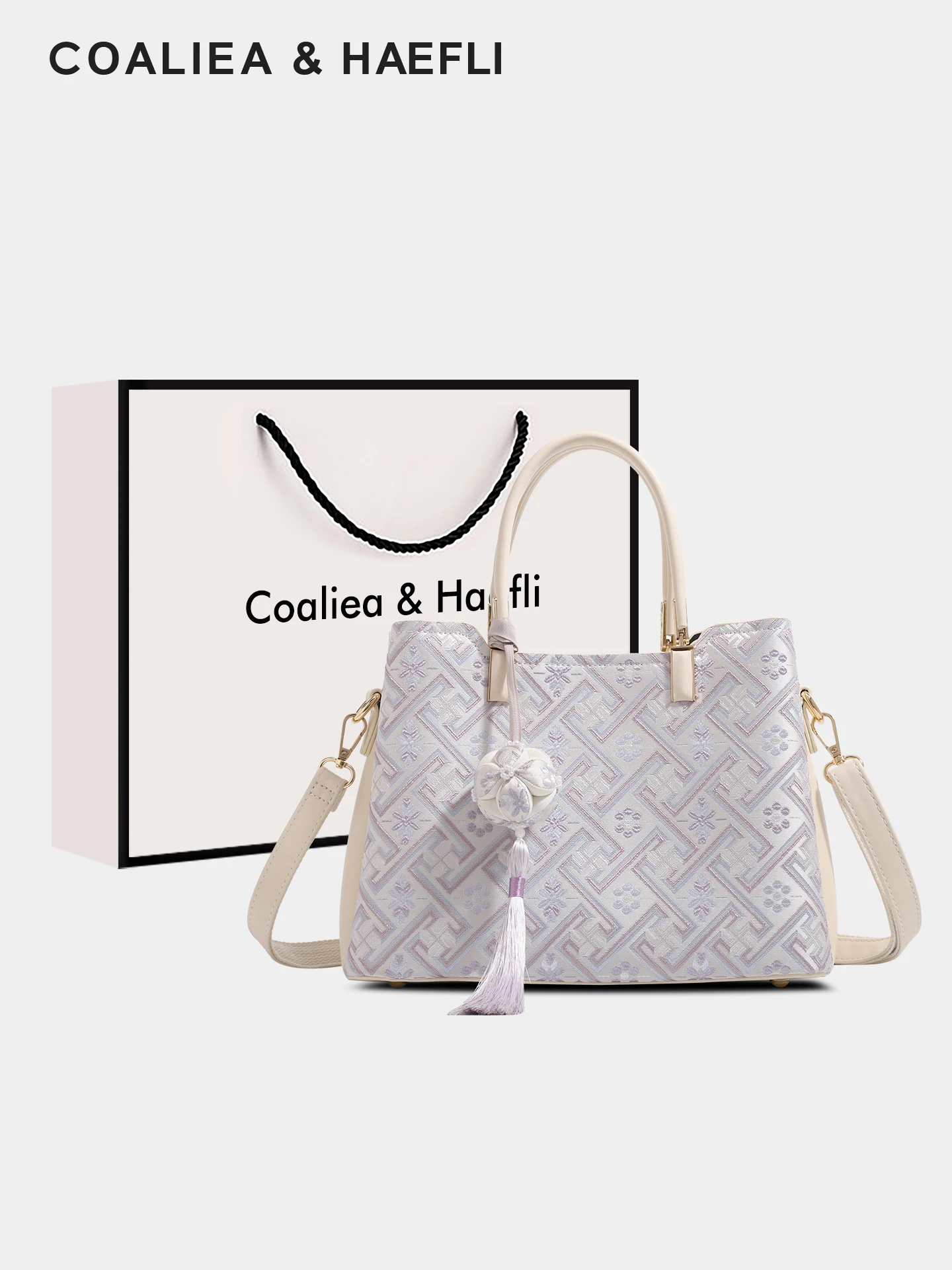 birthday-gift-embroidered-tote-bag-medium-nylon-zipper-closure-handbag-crossbody-or-handheld-for-mom-traditional-handicraft
