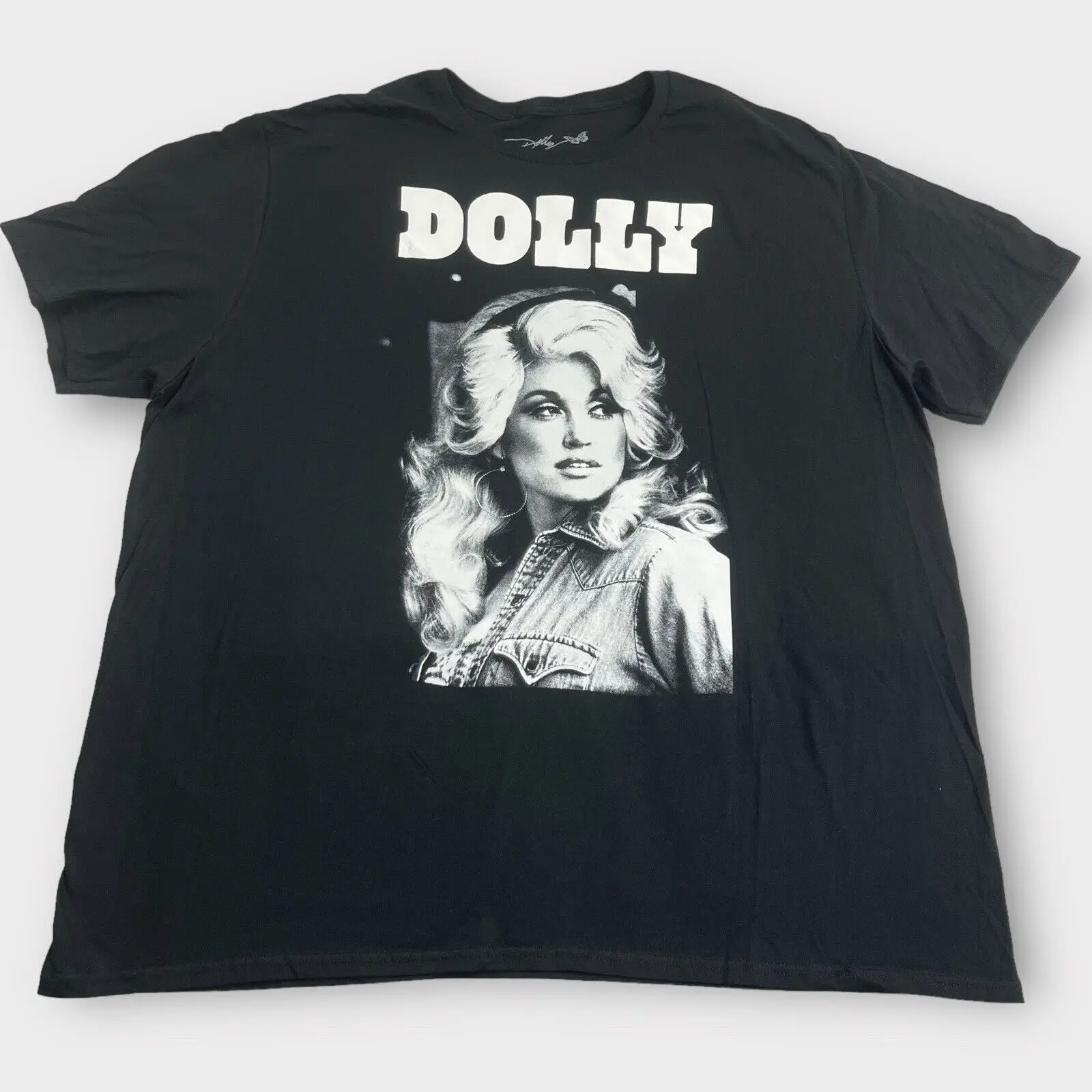 Dolly Parton Portrait Graphic T-Shirt Adult Size 3X-Large