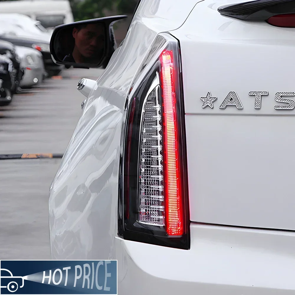 

Car Taillights For Cadillac ATS 2014-2018 LED Auto Rear Lamps Assembly Upgrade High Quality Flashing Signal Light Accessories